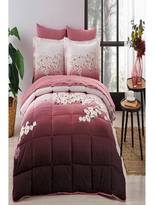 Özdilek Çift Kişilik Battaniye Desenli Daffodil Kiremit 200*240