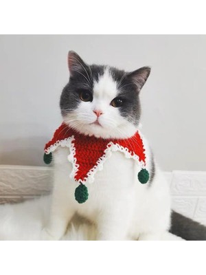Burden Christmas Noel Süsü , Kedi Tasması & Boyun Aksesuarı, Pet Fashion, Tasarım Ürün Fenomen Kedi