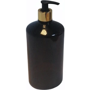 Cam Görünümlü Plastik Sabunluk Şişesi Amber 1000 ml