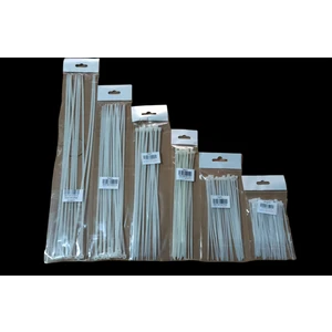 (6 Boy) Plastik Kelepçe Kablo Bağı Cırtlı Kelepçe 10 Cm+15 Cm+20 Cm+25 Cm+30 Cm+37 cm (6 Boy)