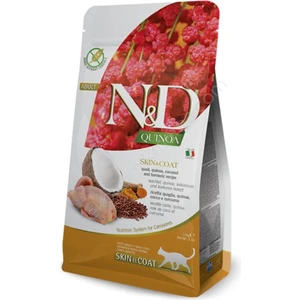 N&d Quinoa Skin Coat Bıldırcın Etli Yetişkin Kedi Maması