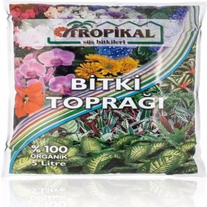 Organik Genel Kullanım Bitki Toprağı Torflu 5 Litre