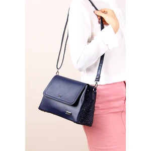 Bay Pablo C760 Lacivert Orta Boy Kadın Çantası El ve Omuz Askılı