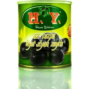 H.y. Zeytin Tuzsuz Diyet Siyah Zeytin 400 gr