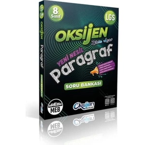 Oksijen Yayınları 8. Sınıf Yeni Nesil Paragraf Soru Bankası