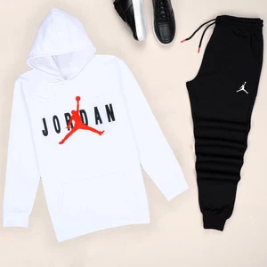Beyaz Jrd Logo Eşofman Takımı