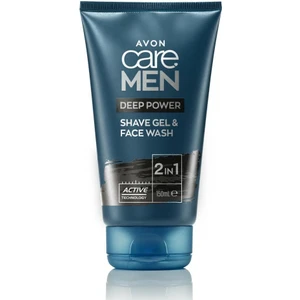 Care 2ın 1 Arada Deep Power Tıraş Jeli ve Yüz Temizleyicisi - 150 ml