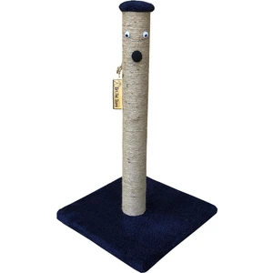 Brt Pet Peluş Kedi Tırmalama Tahtası - 52 Cm-Lacivert
