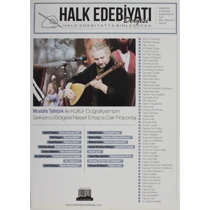 Halk Edebiyatı Dergisi Sayı: 6 Mayıs-Haziran 2015