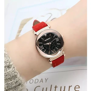 Gogoey Kadın Kol Saati Kırmızı Rose Gold Lüks Moda Şık Bayan G4417K