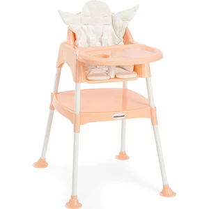 Wellgro Angel Melek Kanatlı Çalışma Masalı Somon Mama Sandalyesi -Çift Pedli