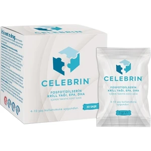 Celebrın Fosfotidilserin Krill Yağı, Epa, Dha 30 Saşe