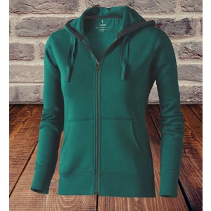 Amor Woman Kapüşonlu Tam Fermuarlı Içi Komple Pamuk 3 Iplik Kadın Sweatshirt