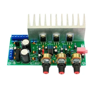 TDA2050 + TDA2030  18W + 18W / 32W 2.1-Kanallı Subwoofer Ses Güç Amplifikatör Kartı