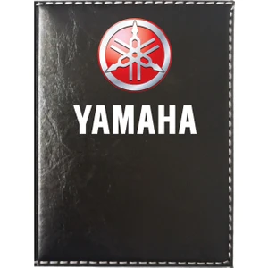 Promosyon Denizi Yamaha  Logolu Siyah Ruhsat Kabı