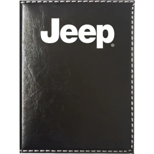 Promosyon Denizi Jeep Logolu Siyah Ruhsat Kabı