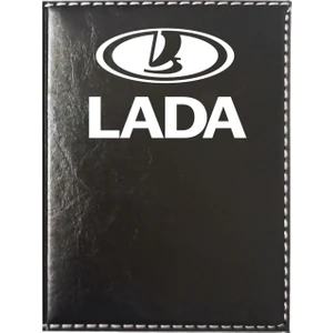 Promosyon Denizi Lada Logolu Siyah Ruhsat Kabı