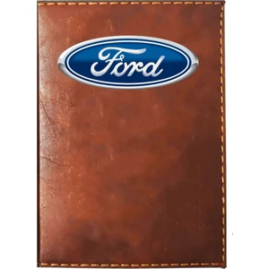 Promosyon Denizi Ford Logolu Taba Ruhsat Kabı