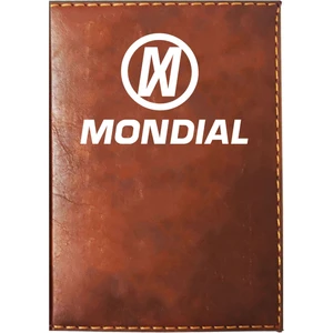 Promosyon Denizi Mondial Logolu Taba Ruhsat Kabı