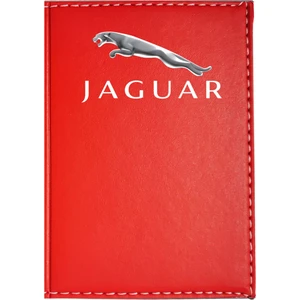 Promosyon Denizi Jaguar Logolu Kırmızı Ruhsat Kabı