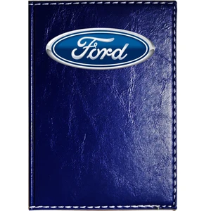 Promosyon Denizi Ford Logolu Lacivert Ruhsat Kabı
