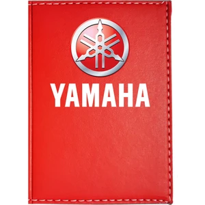 Promosyon Denizi Yamaha Logolu Kırmızı Ruhsat Kabı