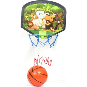 Aydede Oyuncak Fileli Küçük Plastik Basket Potası