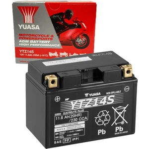 YTZ14S Motosiklet Aküsü 12 V 11.8 Ah