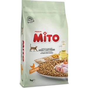 Adult Cat Tavuklu Yetişkin Kedi Maması 1 kg - 3 Adet