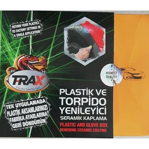 Trax Plastik Aksam Seramik Kaplama Torpido Tampon Yenileyici