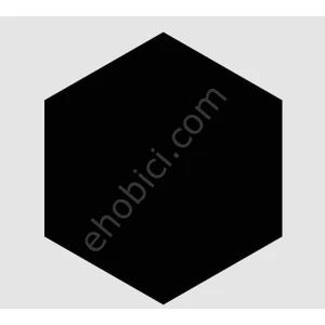 E Hobici Geometrik Desenler Stencil Şablon 20X20 GE-062