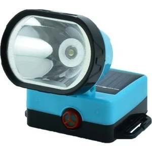 Gold Htc GHTC-1832 Güneş Enerjili Şarjlı Kafa Lambası Mavi 