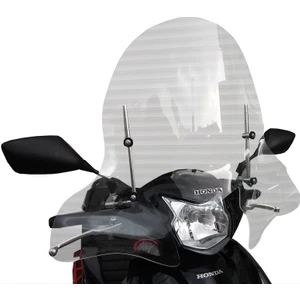 Honda Dio 110 Ön Siperlik Camı (El Korumalıklı)