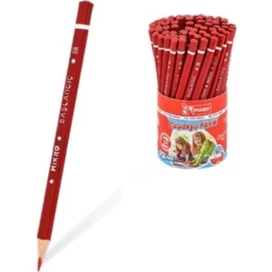 Kırmızı Kalın Kurşun Kalem Başlangıç 1 Adet