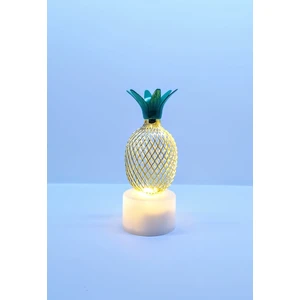 Mini Metal Ananas Masa/Gece Lambası (Gold)