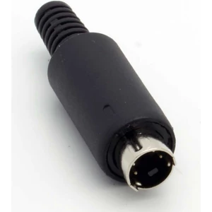 4 Pin Mini Din Erkek Konnektör
