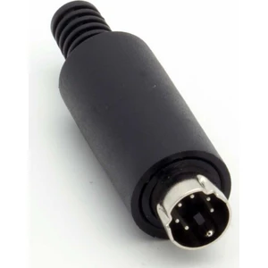 6 Pin Mini Din Erkek Konnektör