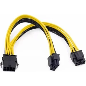 8 Pin Işlemci-Cpu Y Kablo Splitter