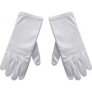 Tuğra Ticaret Parti Aksesuar Beyaz Renk Çocuk Boy Likralı Pandomim Eldiveni