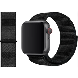 Apple Watch Seri 9 8 7 6 5 4 Se Uyumlu 42-44-45-49 MM Ebatlar İçin Spor Loop Dokuma Kordon
