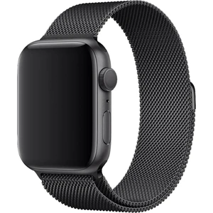 Apple Watch Seri 9 8 7 6 5 4 3 Se 38-40-41 MM Ebatlar İçin Milano Loop Çelik Örme Kordon