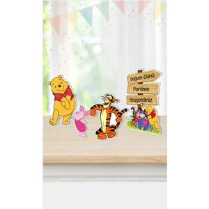 Neşeli Günlerim Winnie The Pooh Ayaklı Pano Seti Masa Üstü