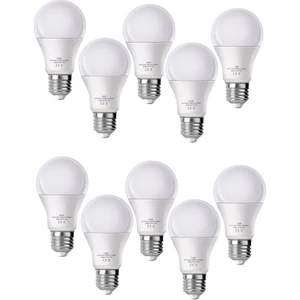 - 15W LED Ampül 1050 Lümen 220 Volt Beyaz E27 10 Adet