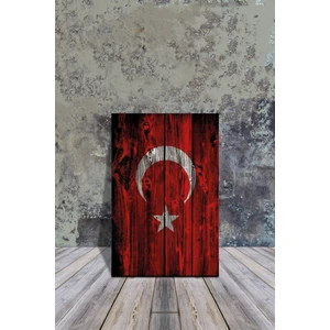 Mdf Tablo  Bayrak 20 x 30 cm