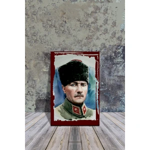 Mdf Tablo //  Atatürk Tablosu 20X30
