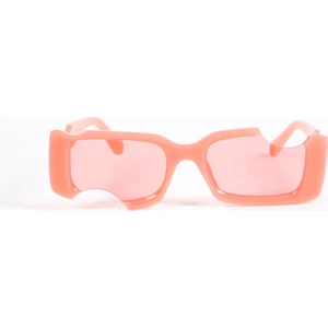 Pembe Kesik Tasarım Güneş Gözlüğü