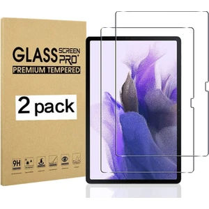 Shin-Wo 2'li Samsung Galaxy Tab S7 Fe 12.4'' 9h Sertlik Temperli Cam Ekran Koruyucu (Yurt Dışından)