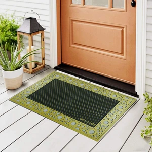 My Floor Welcome Yazılı Desenli Kauçuk Kapı Önü Paspası