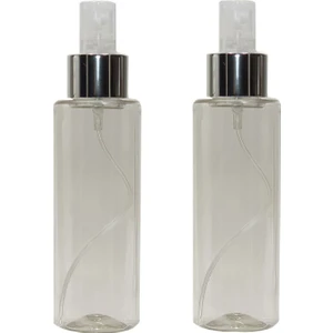 Boş Pet Şişe 100 ml Doldurulabilir Kolonya ve Dezenfektan Için 2 Adet