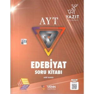 Yazıt Yayınları Venn Ayt Edebiyat Soru Kitabı - Arif Kargı